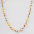Rustic Chain Crown 12.05g / 22 in / 4.23mm Three Golds 18K
