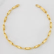 Pulso Rustica 4.3g / 8 in / 3.54mm Oro Amarillo 18K