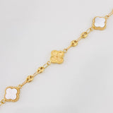 Bracelet GC Clover 4.35g / 7 1/2 in / 4.04mm Rose Gold 18K