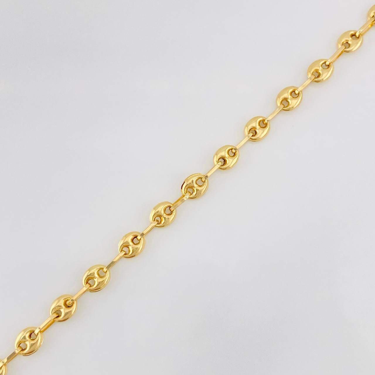 Tobillera GC 3.35g / 10 1/4 in / 3.91mm Oro Amarillo 18K