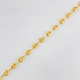 Tobillera GC 3.35g / 10 1/4 in / 3.91mm Oro Amarillo 18K