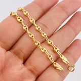 Tobillera GC 3.35g / 10 1/4 in / 3.91mm Oro Amarillo 18K