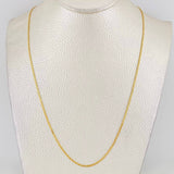 Bismark Chain 3.1g / 24 in / 1.26mm Yellow Gold 18K