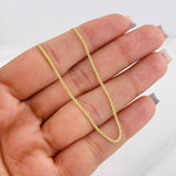 Bismark Chain 3.1g / 24 in / 1.26mm Yellow Gold 18K