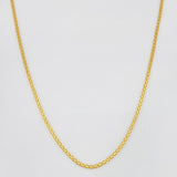 Bismark Chain 3.1g / 24 in / 1.26mm Yellow Gold 18K