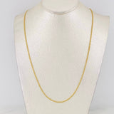 Mini Cuban Links 2.05g / 18 in / 1.6mm Yellow Gold 18K