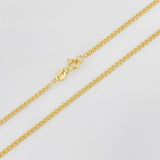 Mini Cuban Links 2.05g / 18 in / 1.6mm Yellow Gold 18K