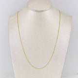 Venetian Chain 1.2g / 18 in / 0.65mm Yellow Gold 18K