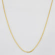Cadena Veneciana 1.2g / 18 in / 0.5mm Oro Amarillo 18K