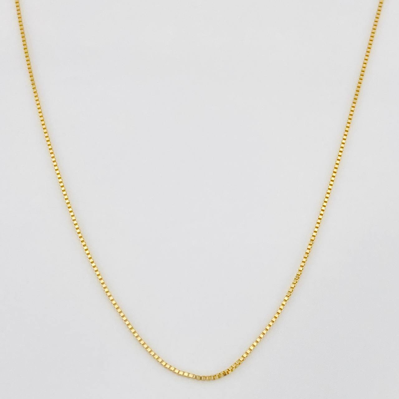 Venetian Chain 1.2g / 18 in / 0.65mm Yellow Gold 18K