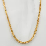 Cadena Veneciana Estrellas 8.15 g / 19 1/2 in / 2.1 mm Oro Amarillo 18K