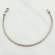 Bracelet Ice 4.1 g / 6 1/2 in / 2.3 mm White Gold 18K