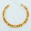 Pulso Figaro Trenzado 10.7 g / 8 1/2 in / 8.17 mm Oro Amarillo 18K