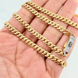 Cuban Links Infinity 18.95 g / 24 1/4 in / 4.72 mm Two-tone Yellow White 18K