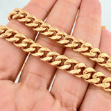Cadena Cubana 17.15 g / 23 3/4 in / 7.45 mm Oro Amarillo 18K