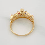 Anillo Corona 3.35g / T6 1/4 Oro Amarillo 18K