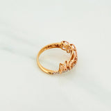 Mother Ring 3.5g / T7 3/4 Three Golds 18K