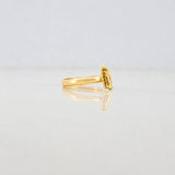Virgin Guadalupe Ring 1.15g / Size 7 1/4 Yellow Gold 18K