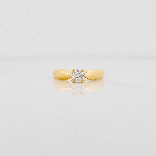 Anillo Solitario 2.15g / T6 1/2 Oro Amarillo 18K