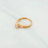 Solitaire Churumbela Ring 2.1g / T6 Yellow Gold 18K