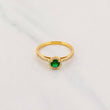 Dense Halo Ring 2.35g / Size 7 1/4 Yellow Gold 18K