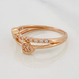 Heart Ring 2.2g / T6 1/4 18K Rose Gold