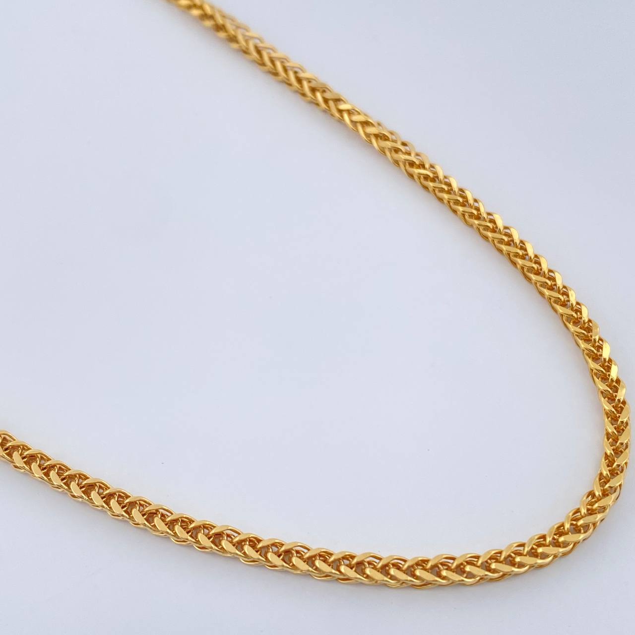 Cadena Franco 4.9gr / 17 3/4 in / Oro Amarillo +3 18K %