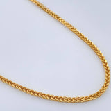 Cadena Franco 4.9gr / 17 3/4 in / Oro Amarillo +3 18K %
