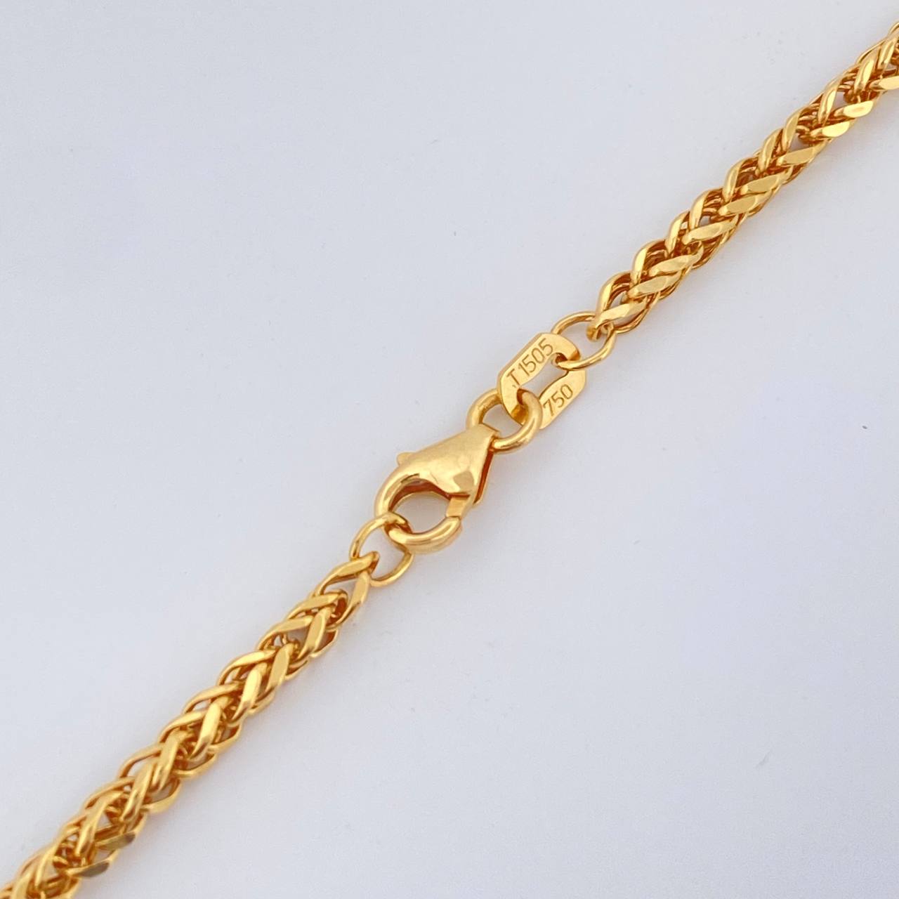 Cadena Franco 4.9gr / 17 3/4 in / Oro Amarillo +3 18K %