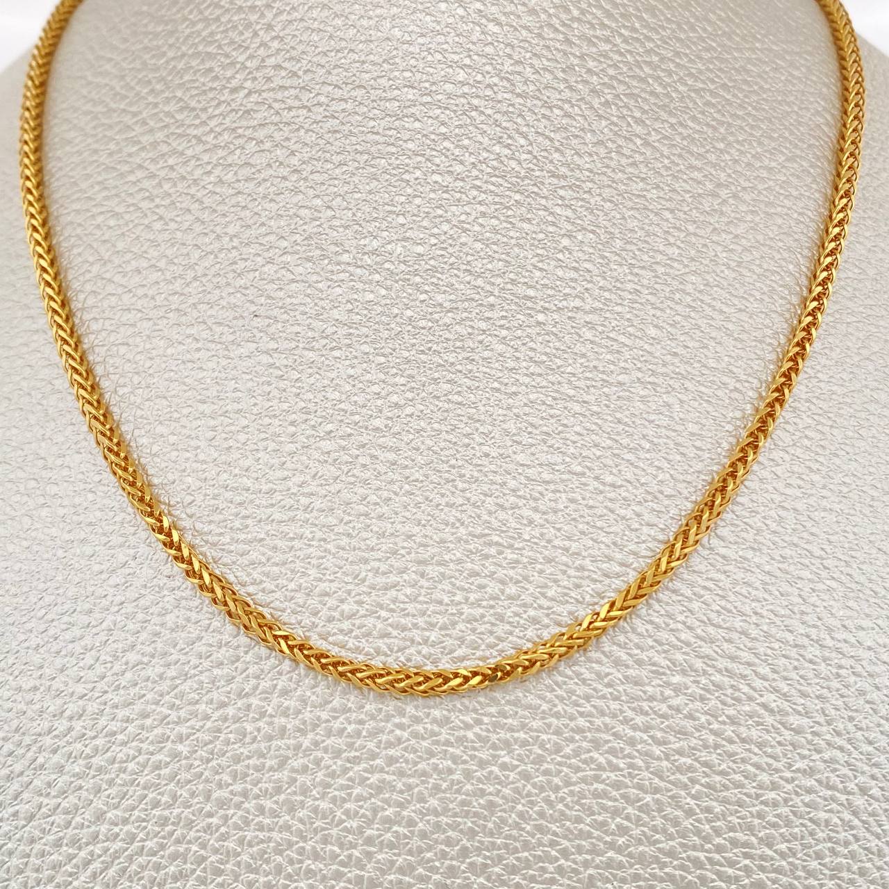 Cadena Franco 4.9gr / 17 3/4 in / Oro Amarillo +3 18K %