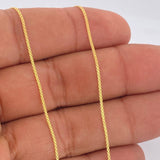 Cadena China 1.5gr / 17 3/4 in / Oro Amarillo +1 18K %