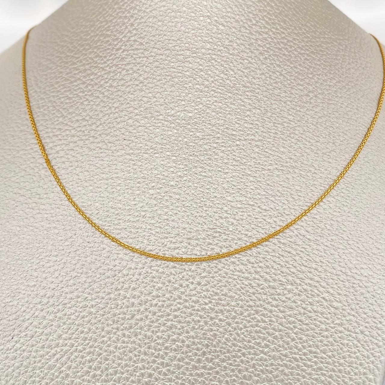 Cadena China 1.5gr / 17 3/4 in / Oro Amarillo +1 18K %