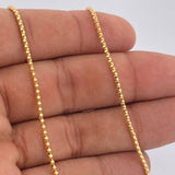 Cadena Cordon 4.55gr / 17 3/4 in / Oro Amarillo +3 18K %