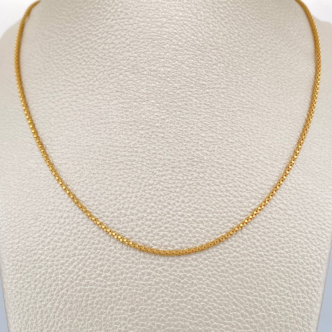 Cadena Cordon 4.55gr / 17 3/4 in / Oro Amarillo +3 18K %