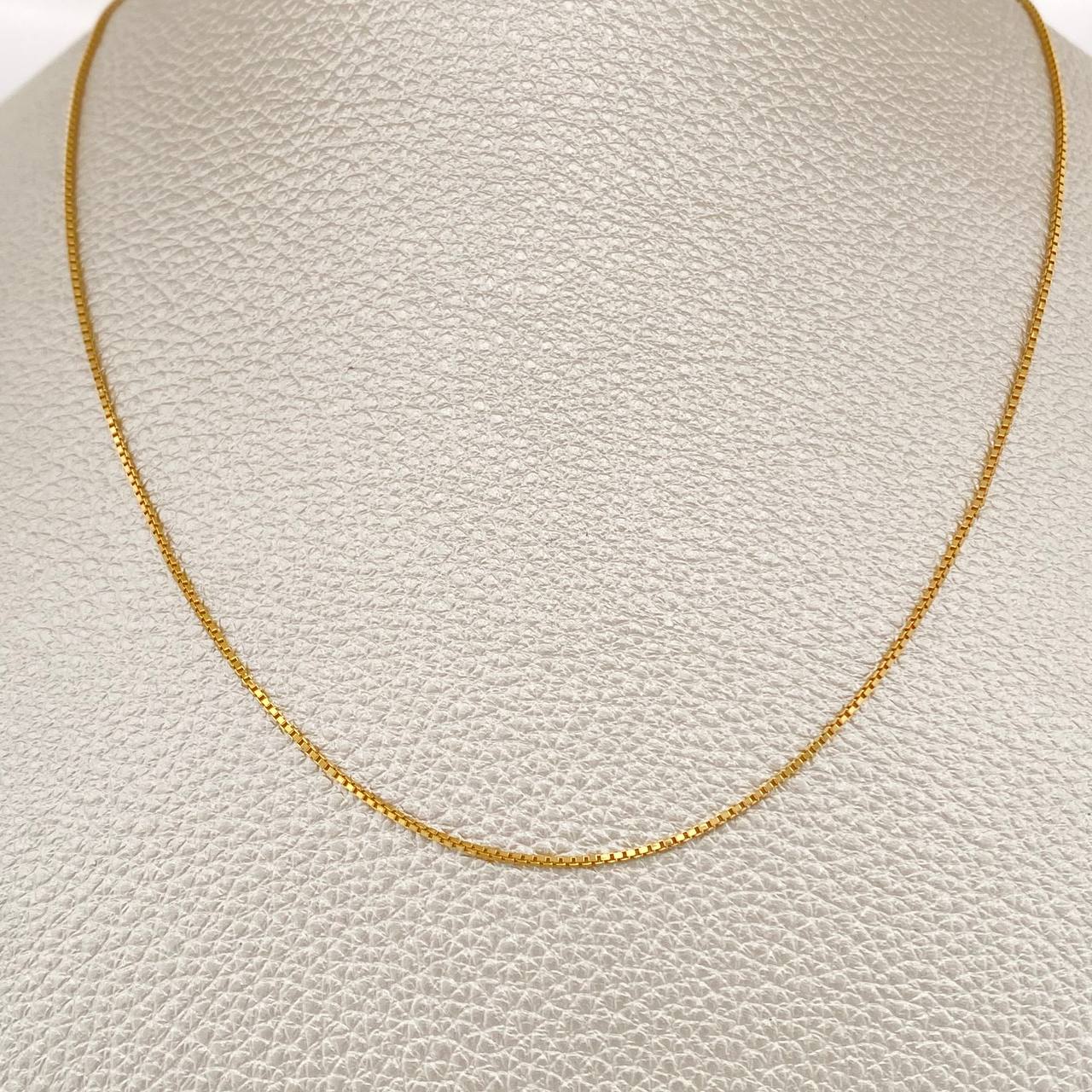 Cadena Veneciana 1.65gr / 17 3/4 in / Oro Amarillo +3 18K %
