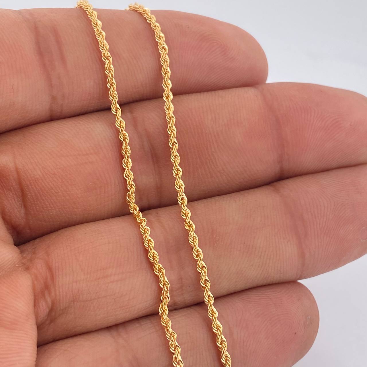 Cadena Lazo 1.5gr / 17 3/4 in / Oro Amarillo +3 18K %