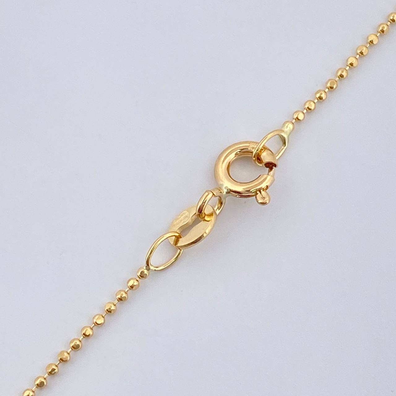 Cadena Militar 1.9gr / 17 3/4 in / Oro Amarillo +3 18K %