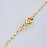 Cadena Militar 1.3gr / 17 3/4 in / Oro Amarillo +3 18K %
