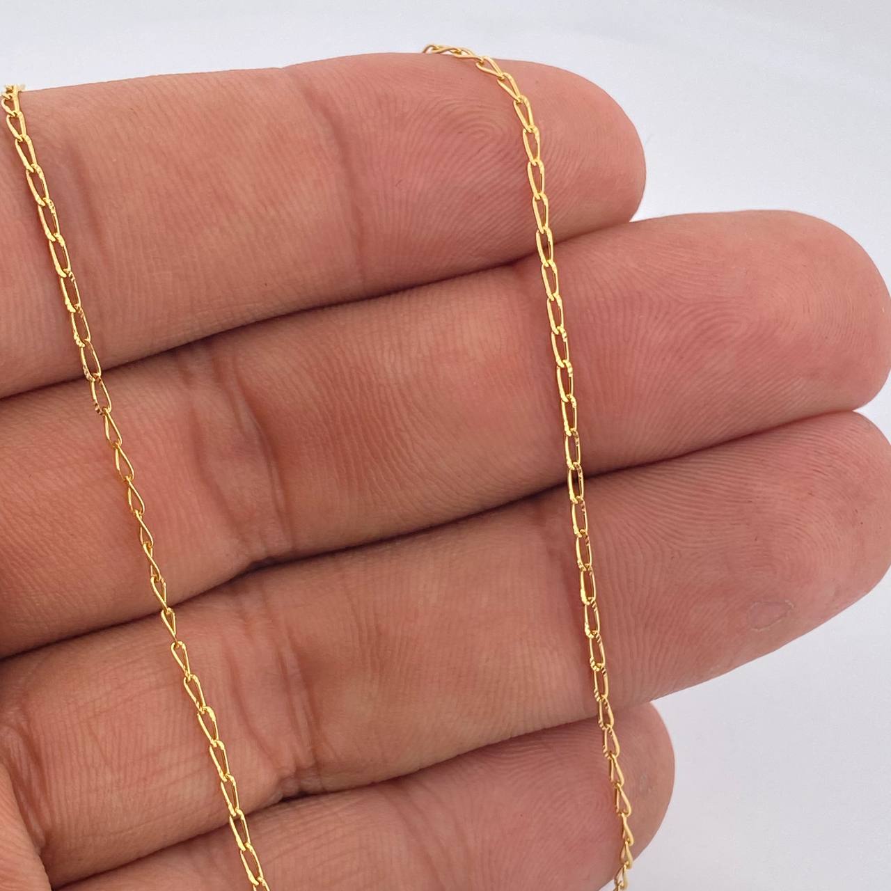 Espiga Chain 1.7gr / 17 3/4 in / Yellow Gold +3 18K %