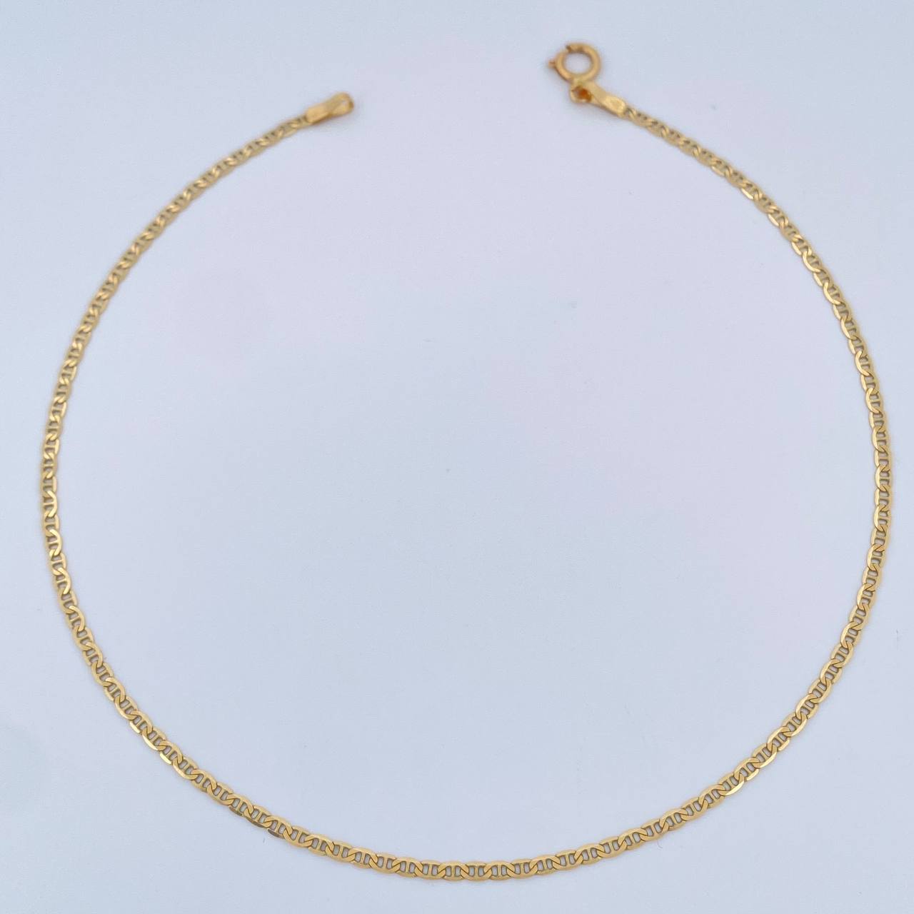 Pulso Escalera Plana 0.9gr / 8 1/4 in / Oro Amarillo +3 18K &