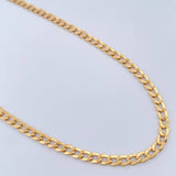 Cadena Cubana 3.65gr / 20 in / Oro Amarillo +1 18K &