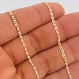 Cadena Escalera Plana 7.3gr / 23 3/4 in / Tres Oros +3 18K &