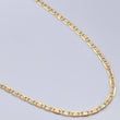 Cadena Escalera Plana 7.3gr / 23 3/4 in / Tres Oros +3 18K &