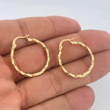 Candongas Yudi 1.8gr / 3/4 in / Oro Amarillo 18K %
