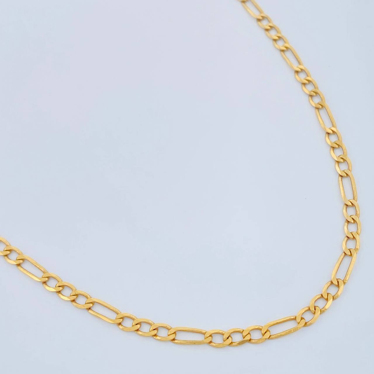 Cadena Figaro 6.05gr / Oro Amarillo +1 18K &