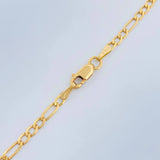 Cadena Figaro 6.05gr / Oro Amarillo +1 18K &