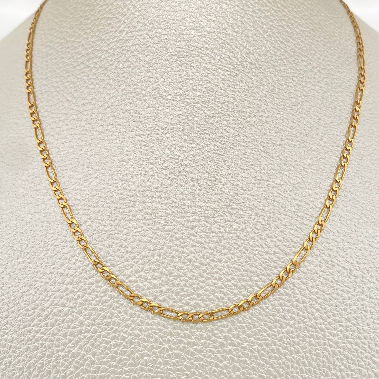 Cadena Figaro 6.05gr / Oro Amarillo +1 18K &