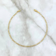 Figaro Anklet 1.7gr / 23.5cm / 2.4mm Yellow Gold +1 18K ©