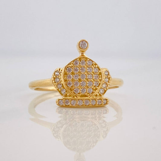 Crown Ring 1.6g / T6 1/4 Yellow Gold 18K