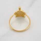Anillo Corona 1.6g / T6 1/4 Oro Amarillo 18K
